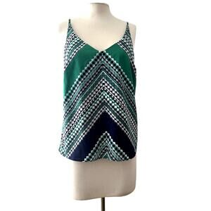 Banana Republic Women's Small Spaghetti Strap Blouse Adjustable Straps Excellent